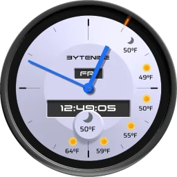 Ikon Digital Clock Widget · StandBy